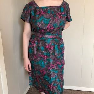 Belted Vintage Dress